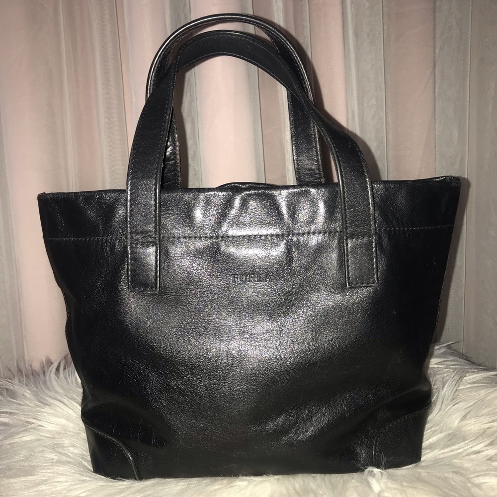 Furla Small Leather Tote Bag